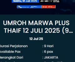 Umrah Marwa 12 Juli