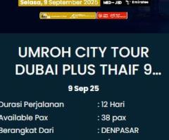 Umrah 9 September 2025 Starting Bali