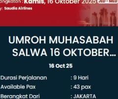 Umrah Salwa 16 Oktober 2025