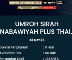 Umrah Nabawiah 23 Oktober 2025