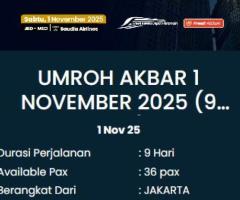 Umrah Akbar 1 November 2025
