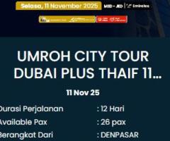 Umrah Starting Bali 11 November 2025