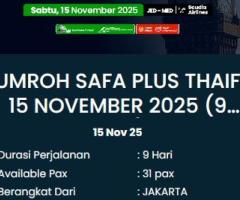 Umrah 15 November 2025