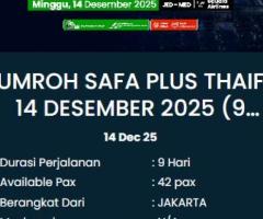 Umrah Safa 14 Desember 2025