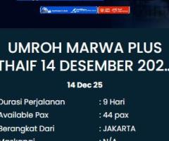 Umrah Marwa 14 Desember 2025