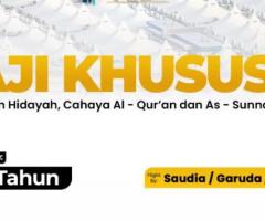 Haji khusus (Haji Plus) Waktu tunggu +-8tahun